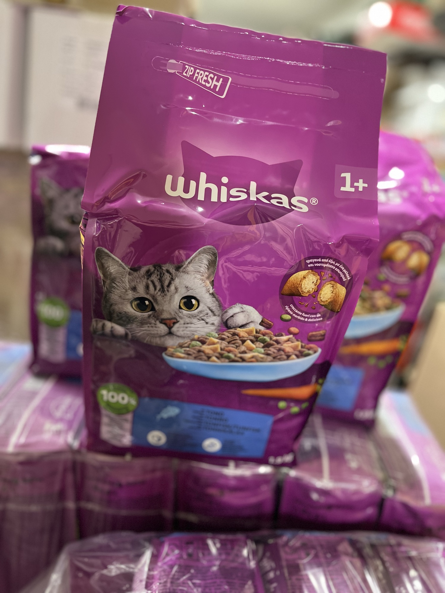 Whiskas 1+ tørfoder 1,9 kg