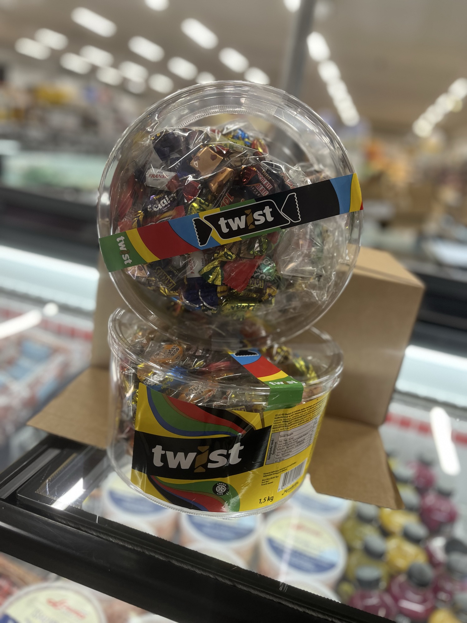 1,5 KG JULE-TWIST! 🍬🎄