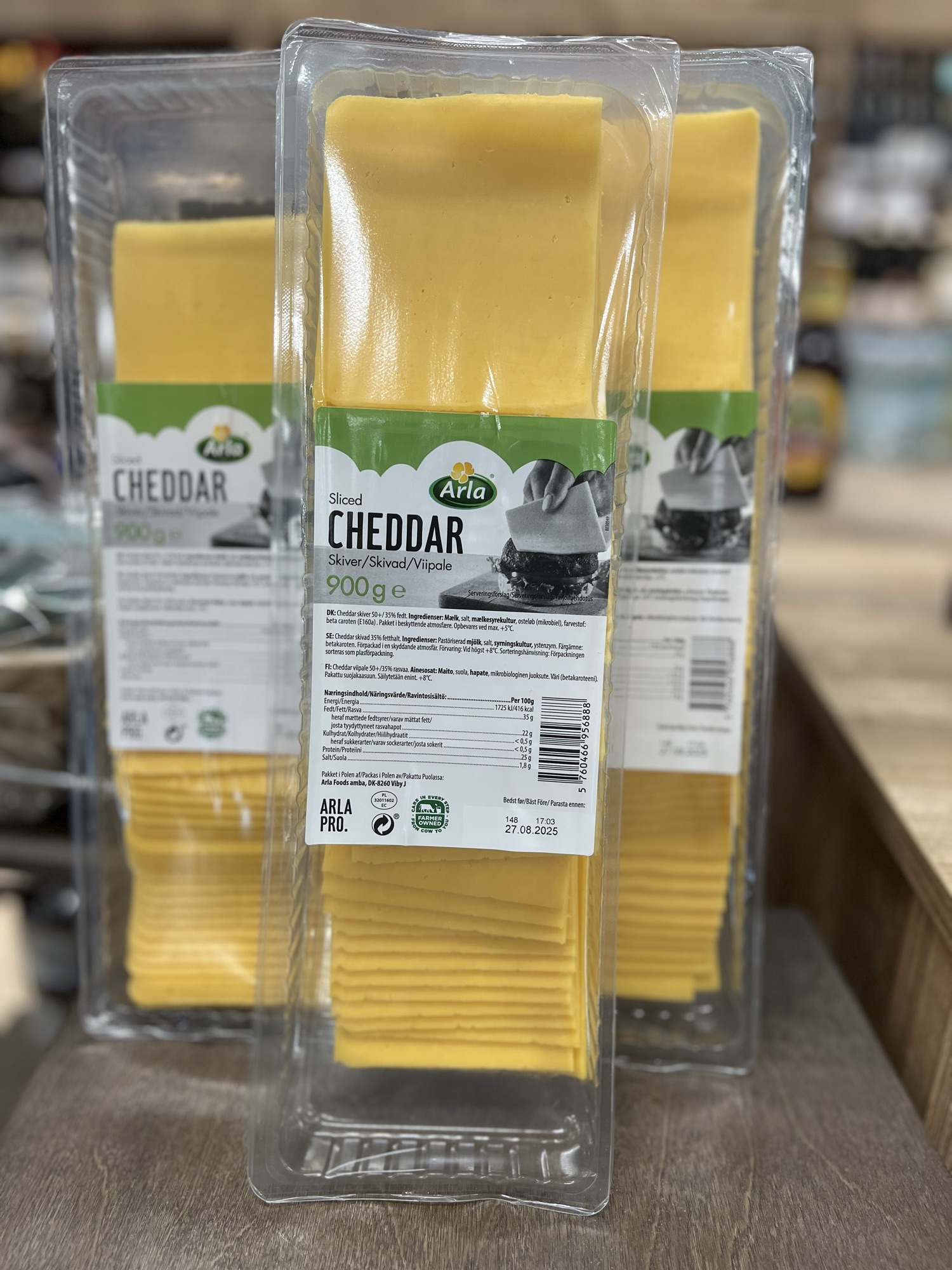 Cheddar i skiver – ja tak!🧀🧀