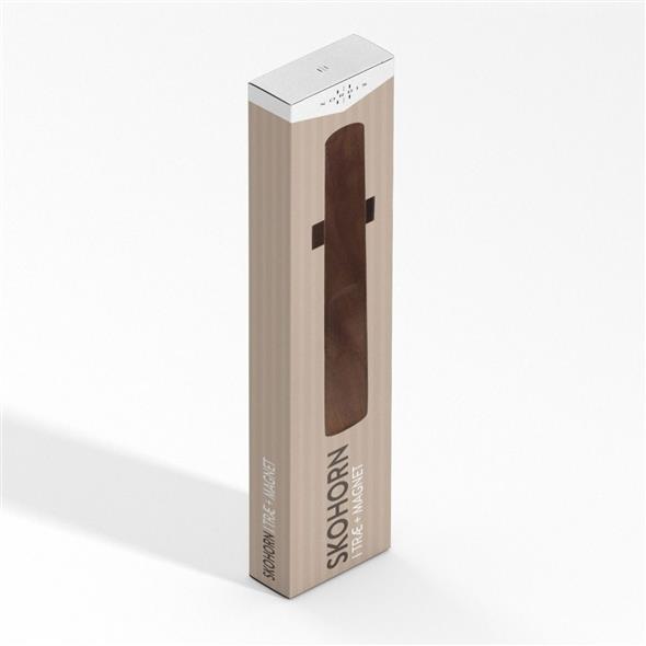 🌿👞 Elegant skohorn i træ med magnetholder - fra Nordis  👞🌿