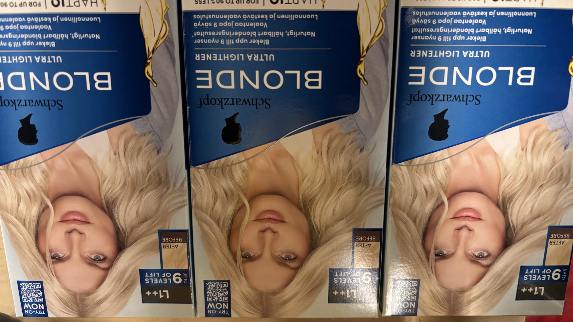 Blonde ultra lighterer
