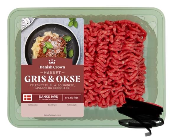 400 g. Hakket dansk gris & okse 8-12 %