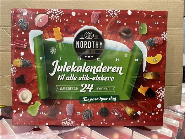 🍬🎄 NORDTHY SLIK JULEKALENDER 🎄