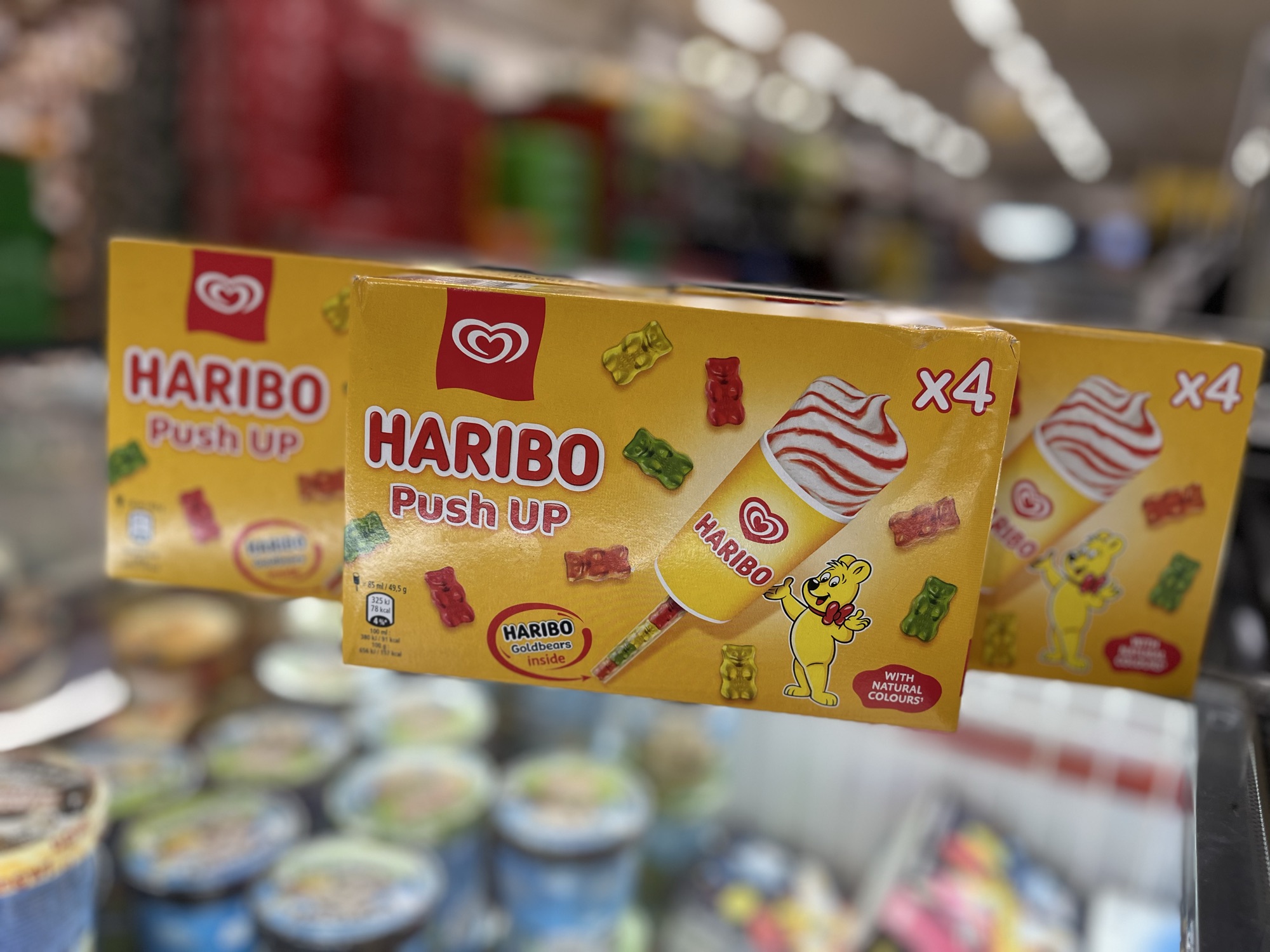 Haribo Push Up is 🍦😍