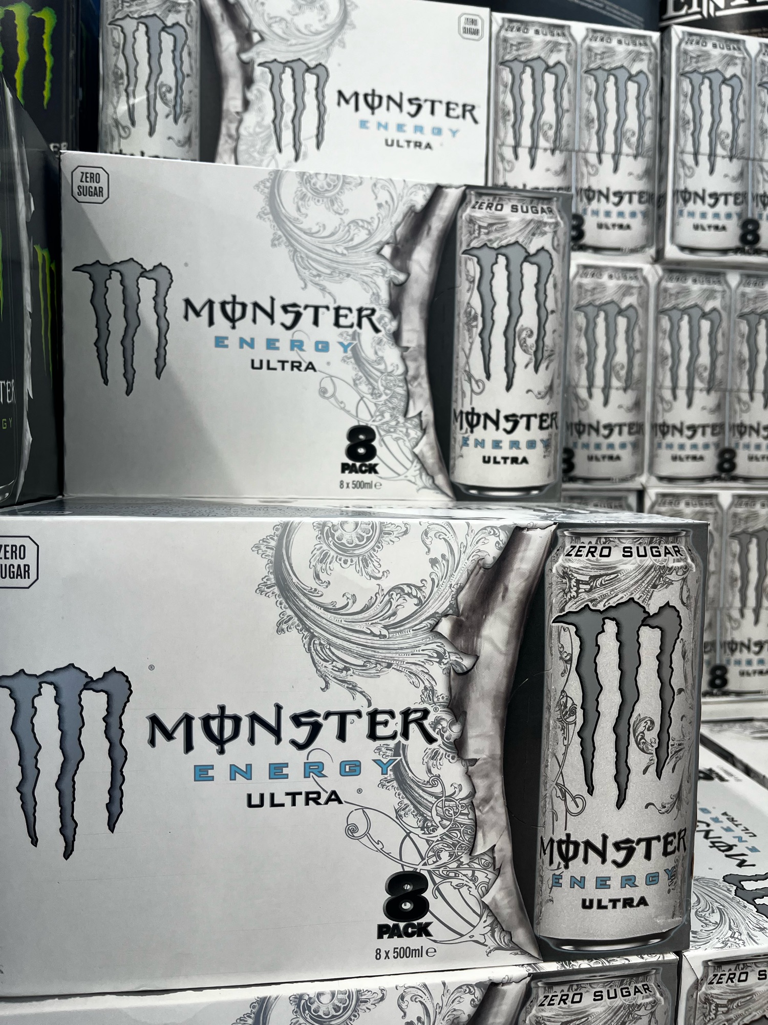 Monster energy hvid🤩