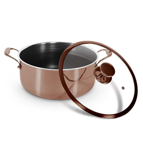 🍳🍳 Limited edition - Rose Hybrid non-stick gryde inkl. låg Ø20cm 🍳🍳