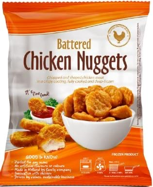 🍗 1000g KYLLINGENUGGETS 🍗